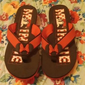 Women's Mini mouse. Flip-flop size 10.